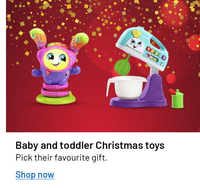 Baby and toddler Christmas toys