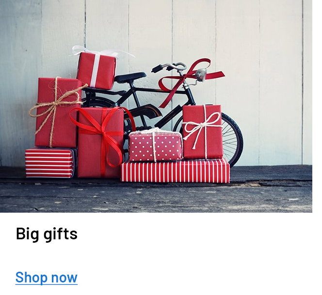 Big gifts