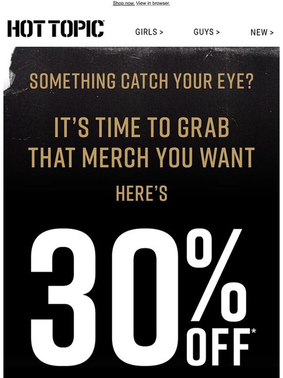 Make today awesome with 30% off.