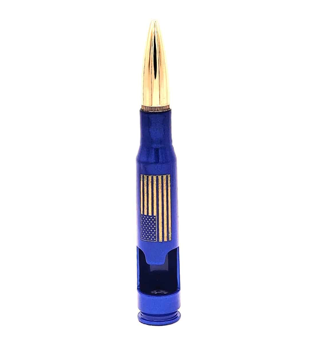 Image of Bottle Breacher 50 Caliber BMG Authentic Vintage Blue