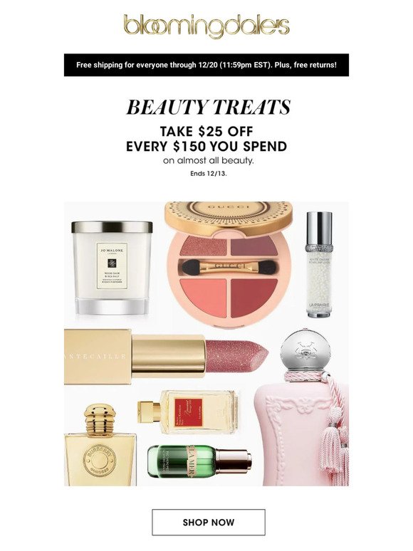 Beauty Treats: Shop La Mer, Gucci, La Prairie & more!
