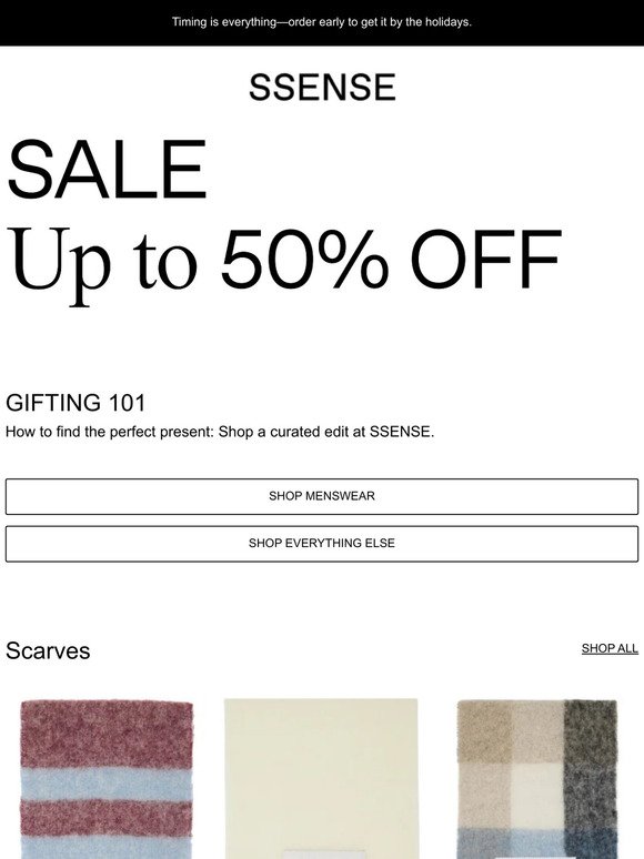 Perfect Gifts at Up to 50% Off