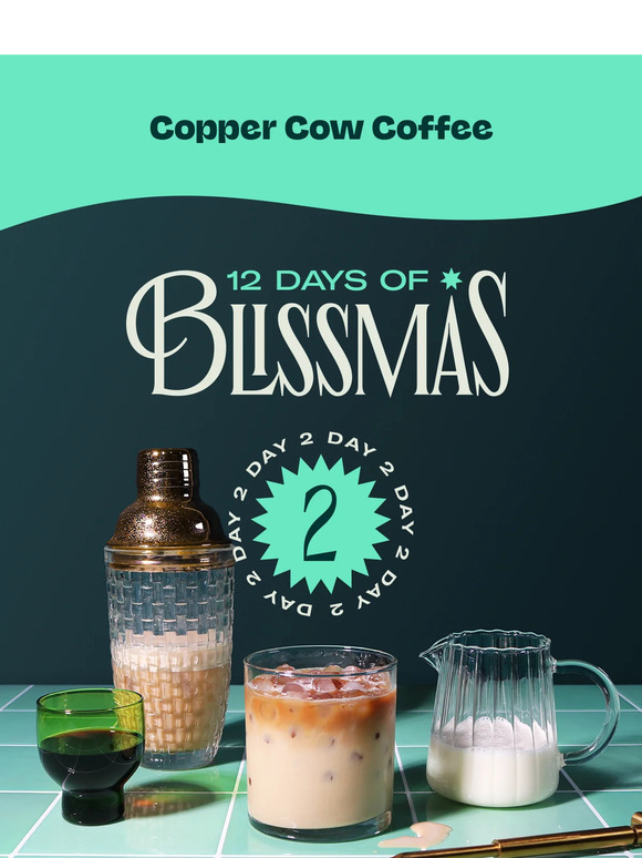 Blissmas Day 2: Caffeinated Cocktails