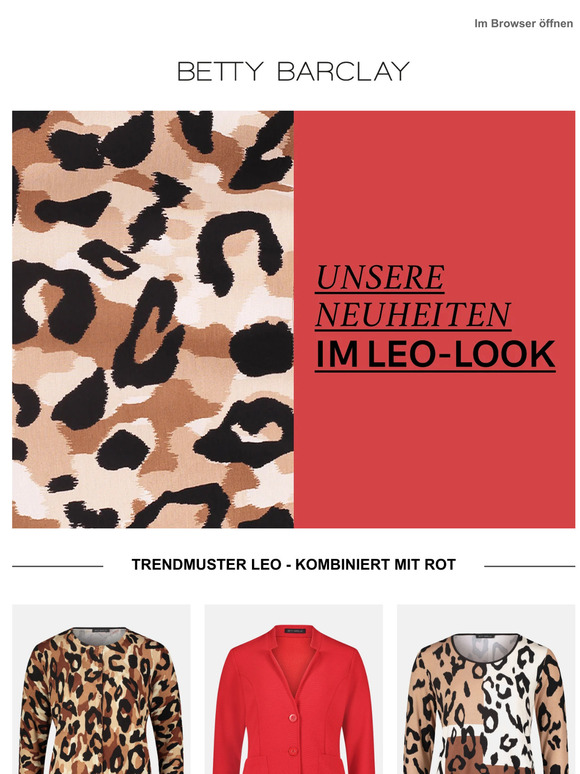 Trendmuster Leo - Perfekt kombiniert