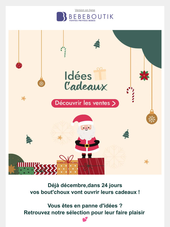 Ouvrez-vite, cet email regorge d’idées cadeaux 🎁