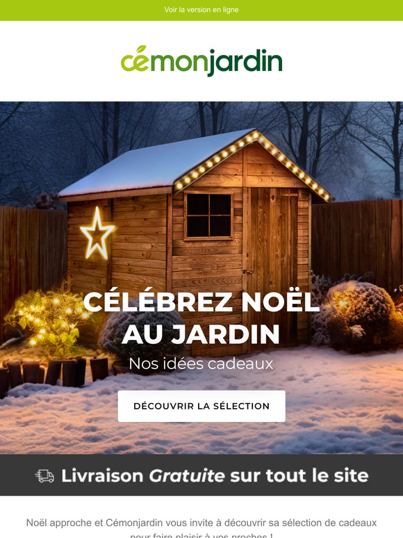 Célébrez Noël au jardin !