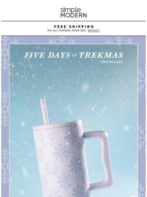 Simple Modern: 5 Days of Limited Edition Treks Starts Now!