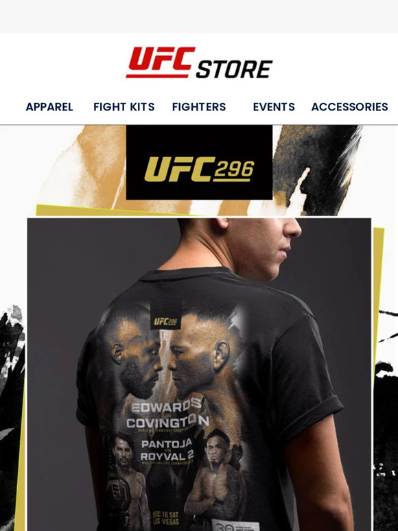 Gear Up for UFC 296! Fight Shirt Available Now!