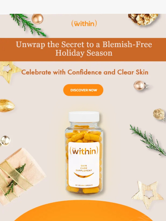 Get Holiday-Ready with Acne-Free Skin!