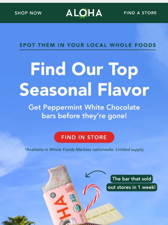 Peppermint White Chocolate Near You