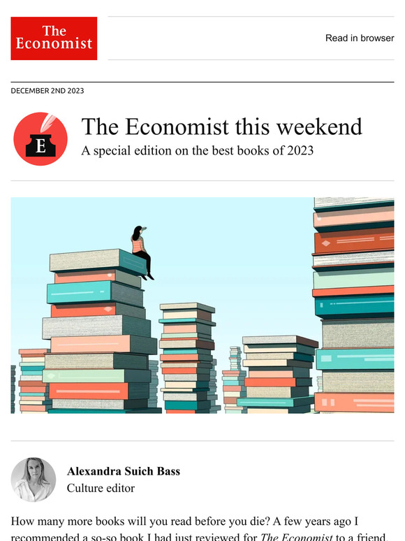 The Economist Dk The best books of 2023 Milled