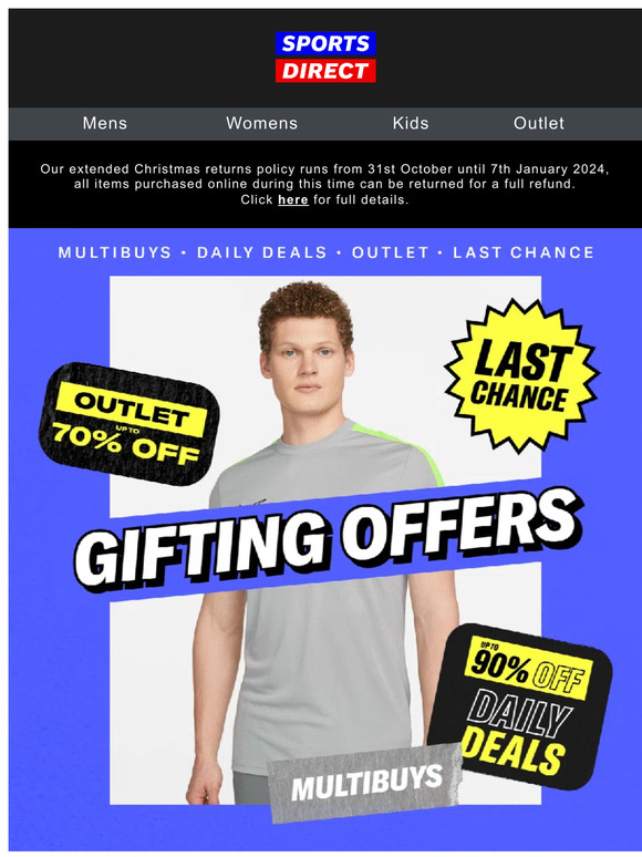 Time to sleigh our current offers 🎅