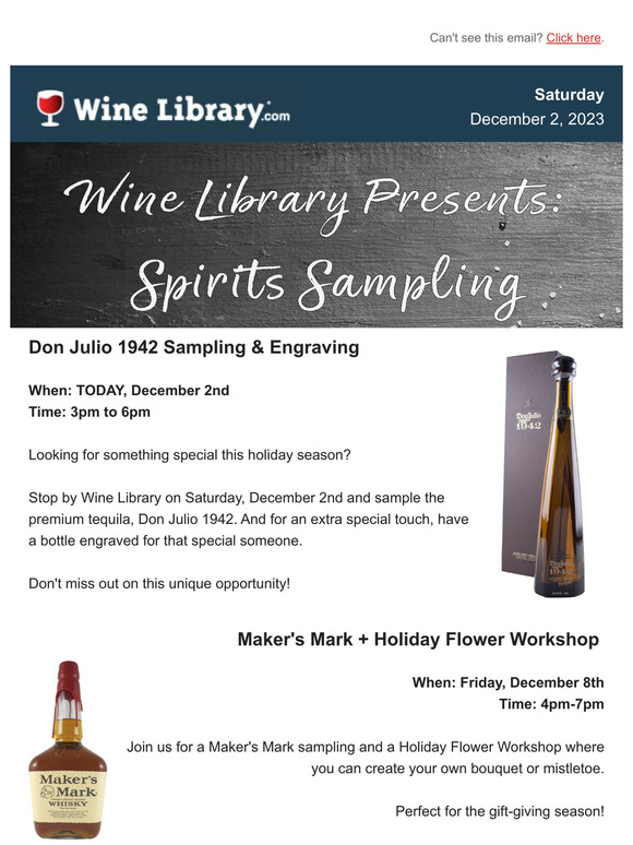 Reminder, it’s today! From 3 pm to 6 PM! Don Julio