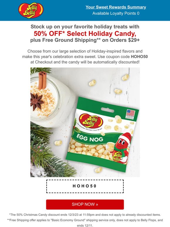 Early Access to 50% OFF Holiday Candy! (Plus, FREE Shipping on Orders $29+)