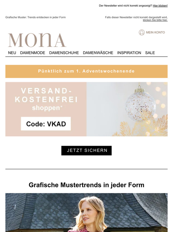 🕯 1. Advent: Versandkosten geschenkt