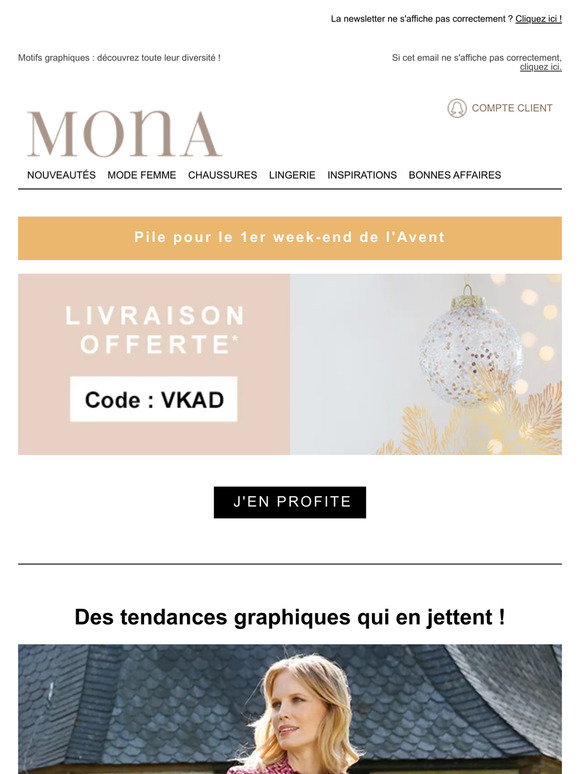 🕯 Pour le 1er week-end de l'Avent : livraison offerte