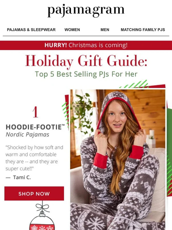 Pajamagram "How did you know?!" gifts, this way… Milled