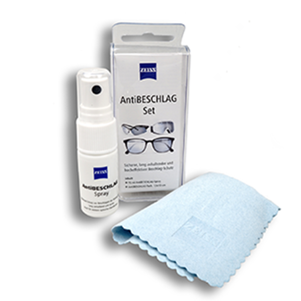 Hier ist ein Bild zu sehen, welches das ZEISS Antibeschlag-Set zeigt.