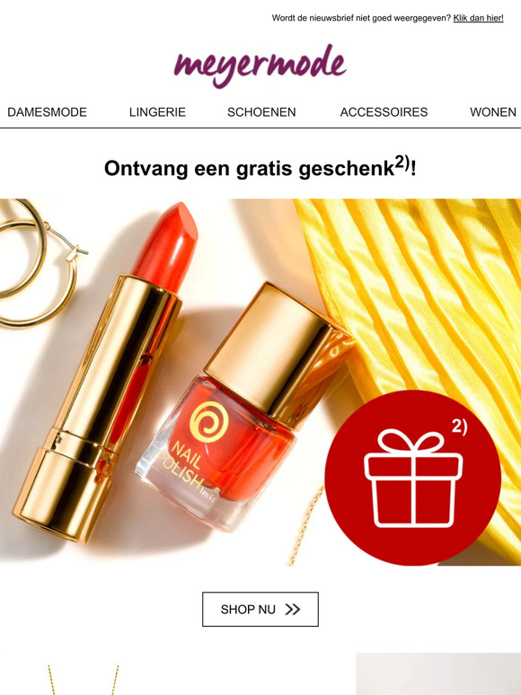 GRATIS geschenk bij elke bestelling 💝
