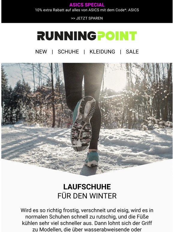 Nur noch für kurze Zeit ⏱️ -10% auf ASICS