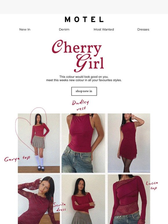 cherry girl ♥️