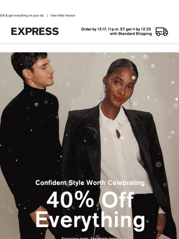 SCORE: $39 all jeans & pants | 40% off everything else