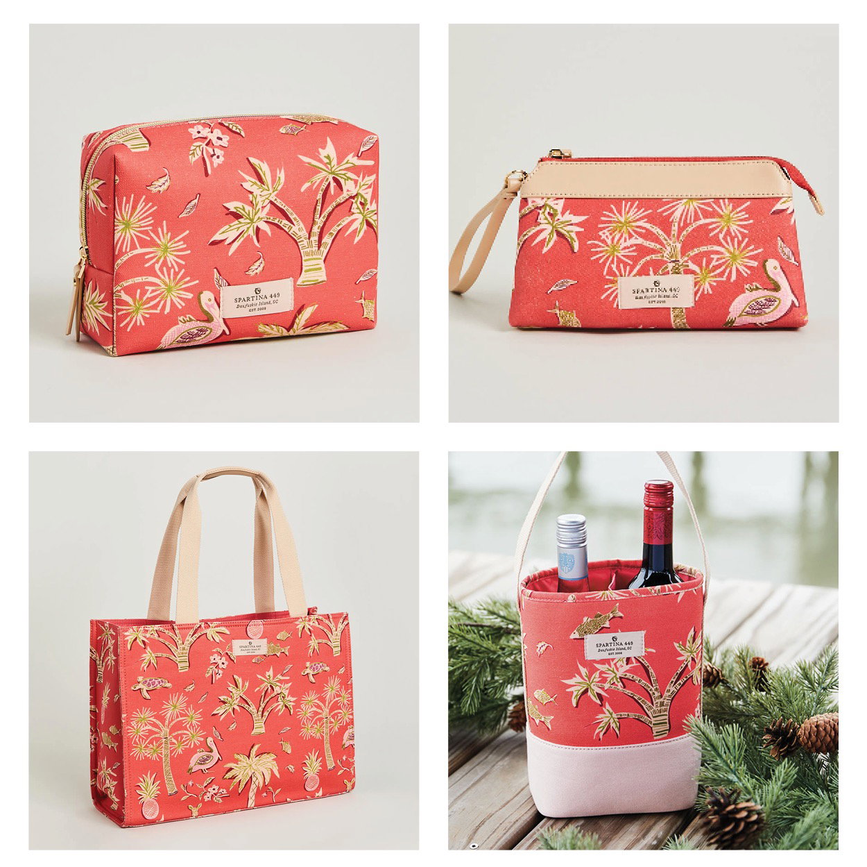 Lowcountry Fauna Red Flash Sale