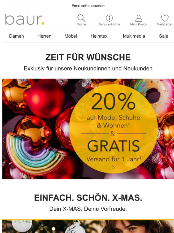 Sonntag + 20% Rabatt = 😍🛒🛍️