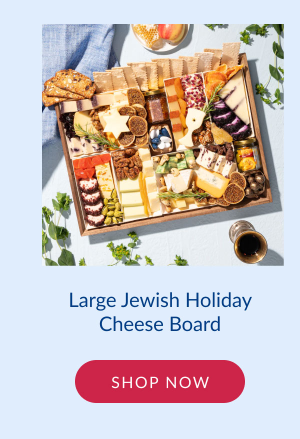 Large Jewish Holiday Cheese Board