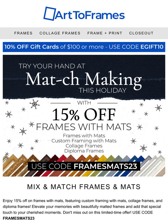 Frame Your Memories with a Festive Touch 🖼️✨ Exclusive 15% Holiday Discount Inside