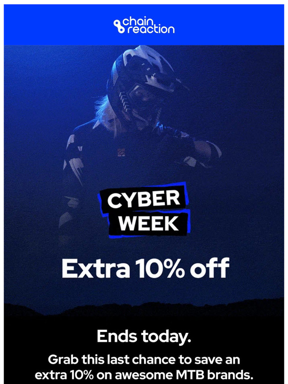 Extra 10% is ending!
