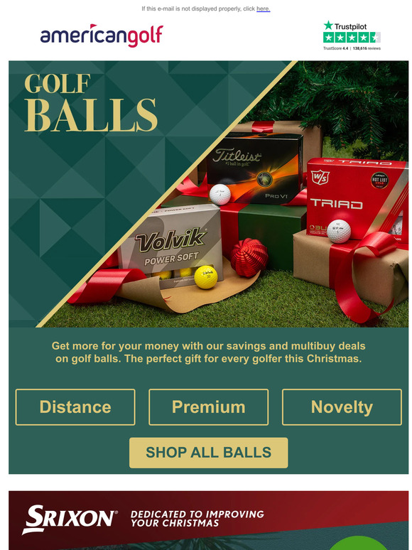 Srixon AD333 Christmas 24 Pack - Only £39.99