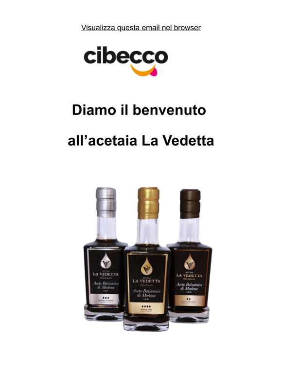 Nuovo Produttore: Acetaia La Vedetta