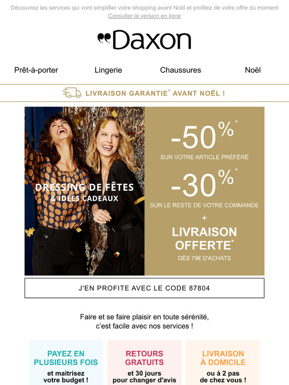 Préparez les fêtes en toute sérénité !