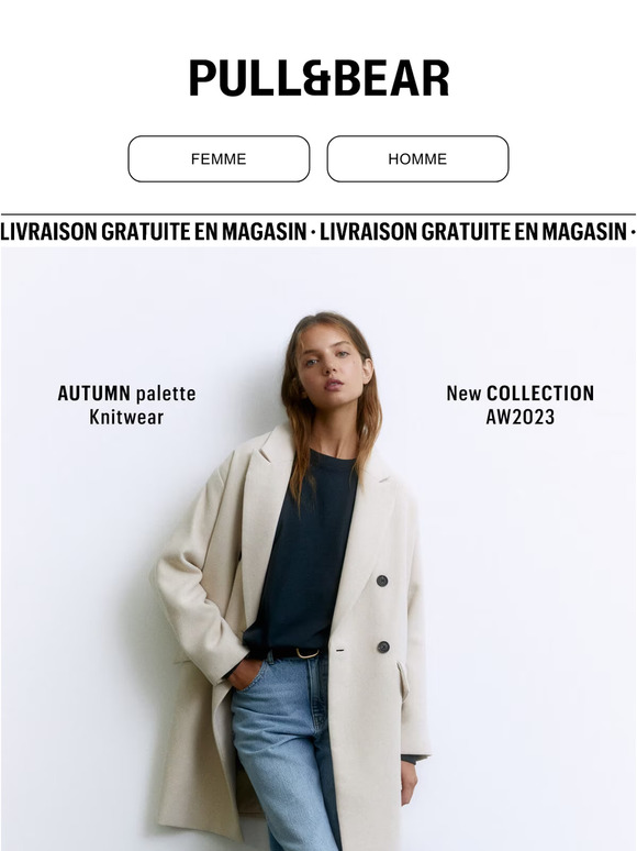 PULL and BEAR FR MANTEAUX pour le mauvais temps 👋🧥 Milled