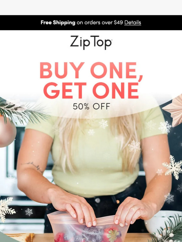 Buy One, Get One 50% Off Starts Now 🎄