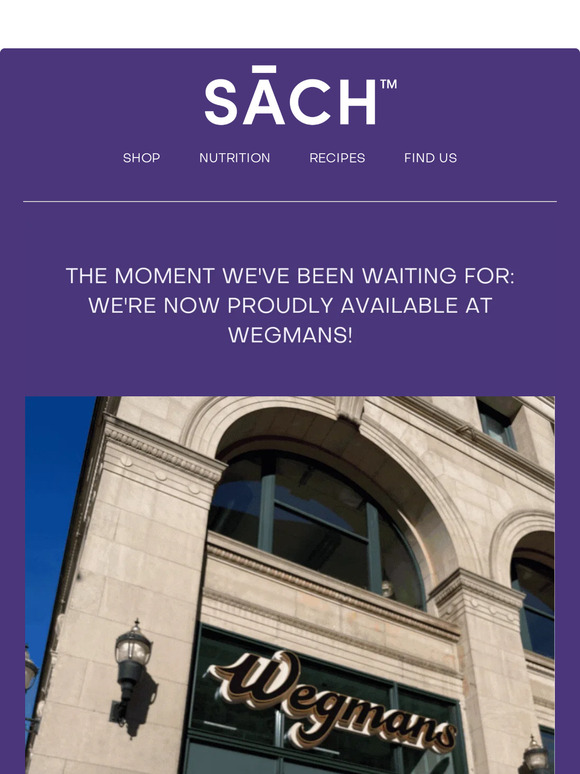 Sach Foods Sach Paneer Now At All Wegmans Stores Milled