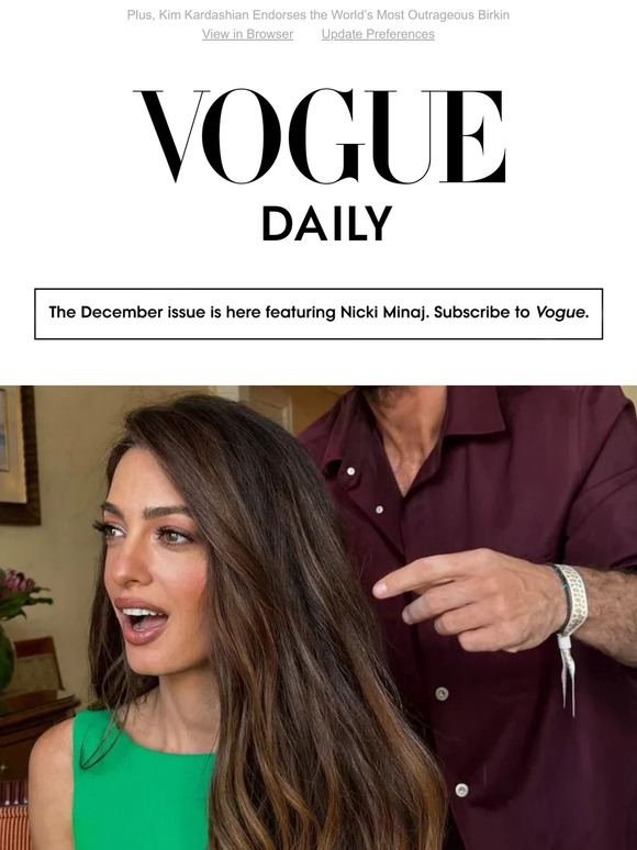 How to Get Amal Clooney’s Soft Curls—Directly From Her Hairstylist