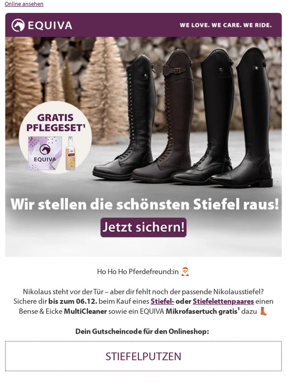 Last Minute Nikolaus Stiefel benötigt? 🎅