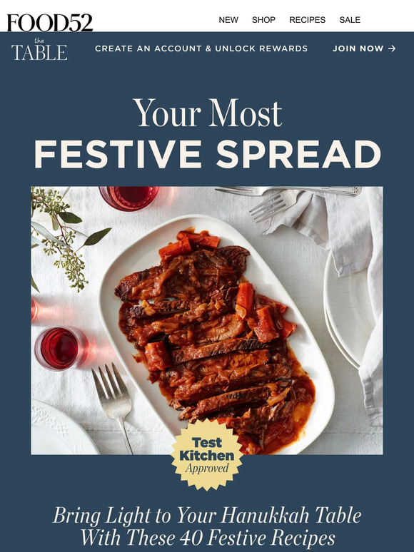 40 Test Kitchen–approved Hanukkah recipes.