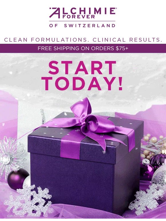 For you, Enjoy 12% Off as Our 12 Days of Glow Begin! 💜