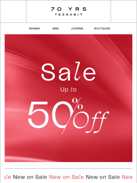 Sale Update: more styles added
