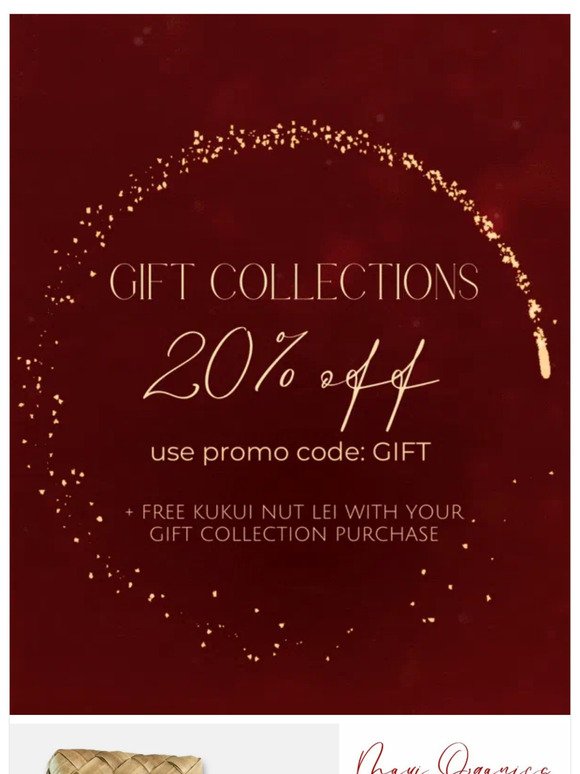 GIVE THE GIFT OF ALOHA | 20% Off Gift Collections!
