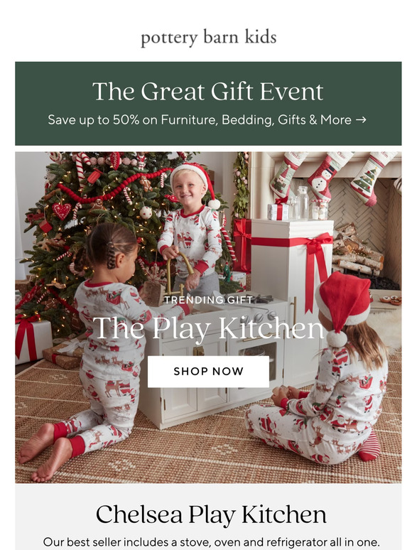 Pottery Barn Kids Our top trending gift (hint 👨‍🍳🍳🥐) Milled