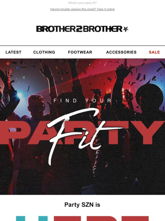 Party SZN has landed