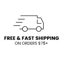 Free & Fast Shipping on orders $75+