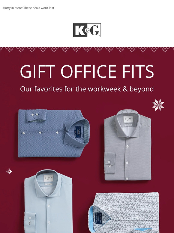 K G Fashion Online Shopping.K&G Fashion: Give & get! Men's Dress Shirts Starting at $24.99 | Milled