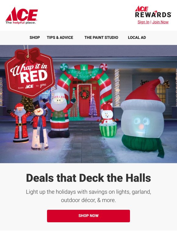 🎄 20% off Lights + More Holiday Décor Deals Inside