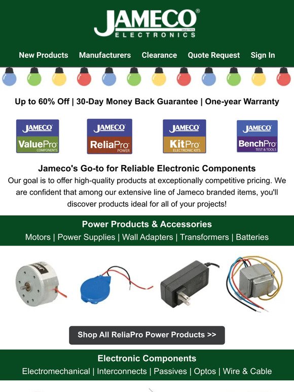 Smart Holiday Shopping with Jameco