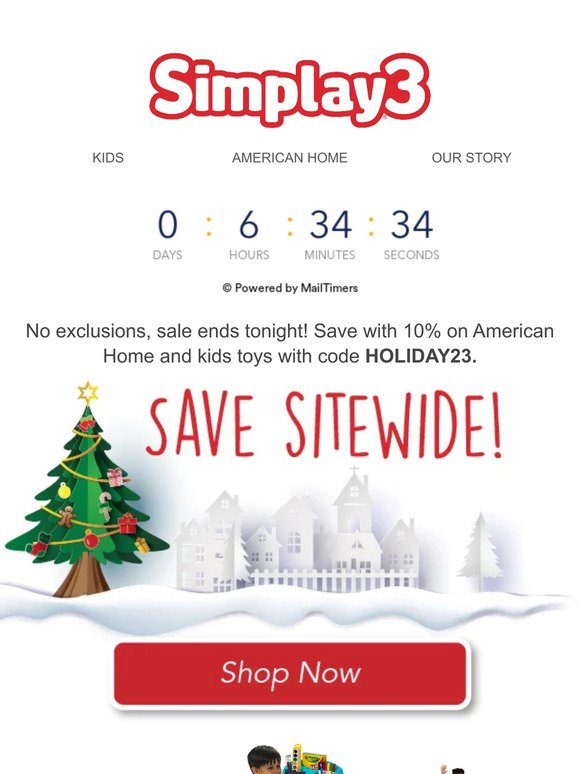 Hours Left to Save